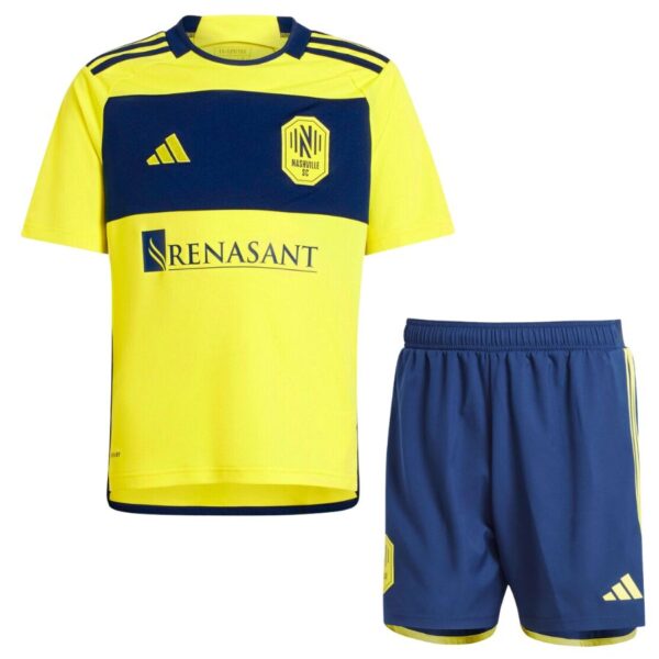 Kids Kit Nashville SC Home Fan Jersey 2025/26 - Imagem 1