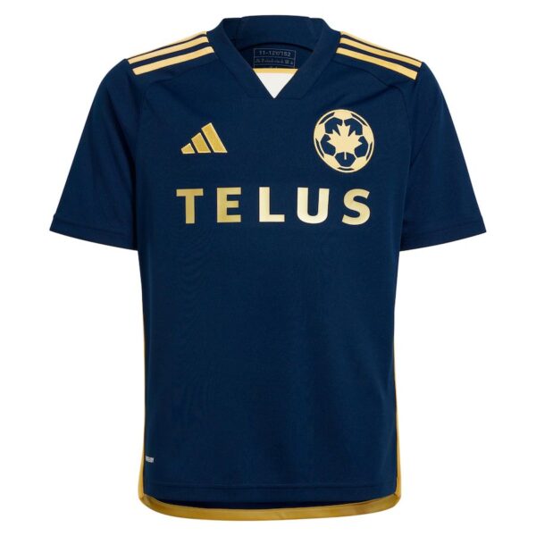 Kids Kit Vancouver Whitecaps Away Fan Jersey 2025/26 - Imagem 2