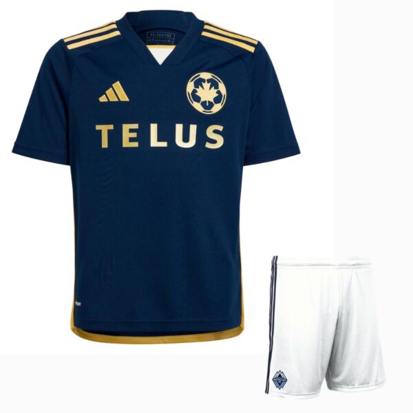 Kids Kit Vancouver Whitecaps Away Fan Jersey 2025/26 - Imagem 1
