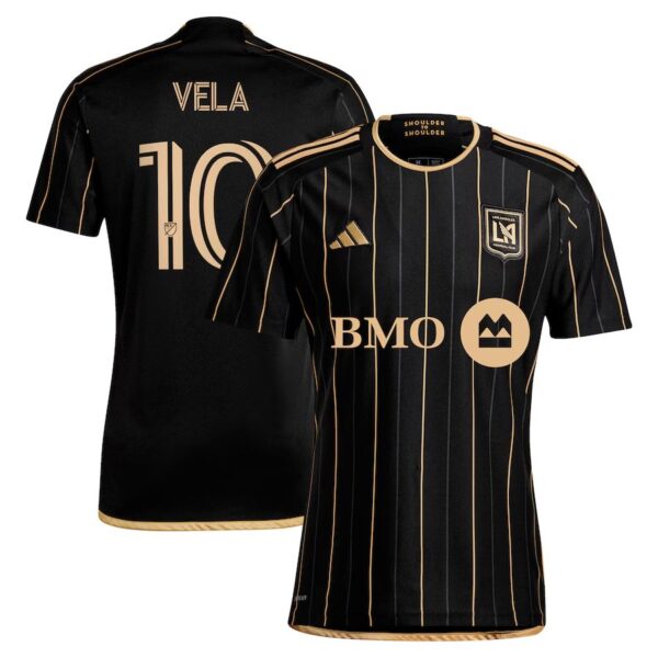 Los Angeles FC Vela 10 Home Fan Jersey 2025/26 - Imagem 1