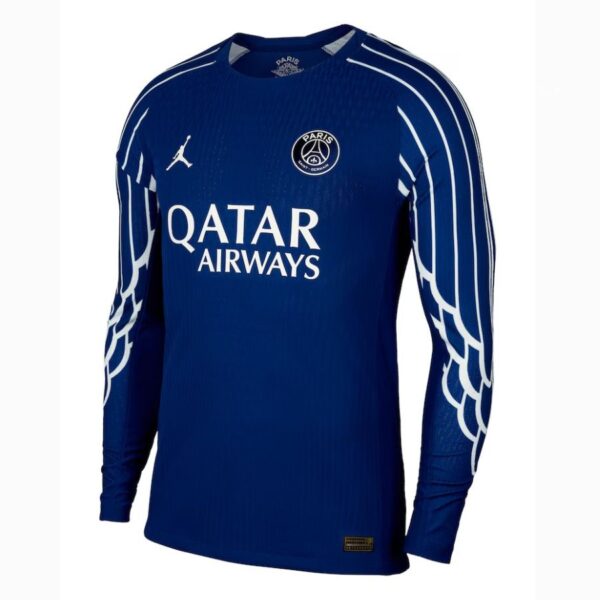PSG Jordan Fourth Fan Jersey Long Sleeve 2024/25 - Imagem 1