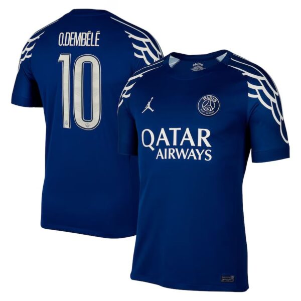 PSG Jordan Fourth Fan Jersey 2024/25 - Imagem 2