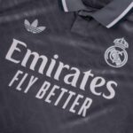 Real Madrid Modric 10 Third Fan Jersey 2024/25 Patches UCL UEFA Foundation (Official Printing) - Imagem 3