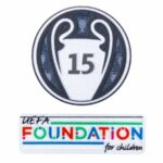 Real Madrid Bellingham 5 Away Fan Jersey 2024/25 Patches UCL UEFA Foundation (Official Printing) - Imagem 5