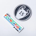 Real Madrid Home Fan Jersey 2024/25 Patches UCL UEFA Foundation (Official Printing) - Imagem 13