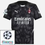 AC Milan GK Home 2024/25 Patches UCL UEFA Foundation (Official Printing)