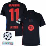 Barcelona Away 2024/25 Patches UCL UEFA Foundation (Official Printing) - Imagem 5