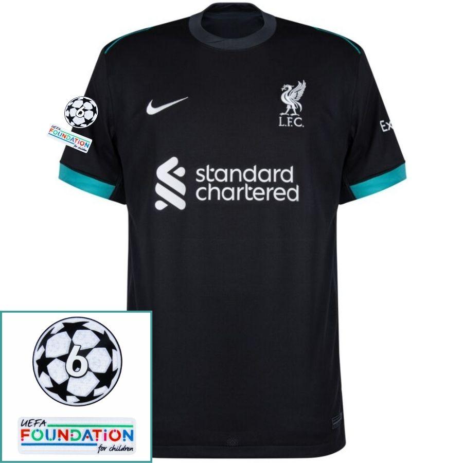 BRINDE-2025-03-05T203051.814 Liverpool Away 2024/25 Patches UCL UEFA Foundation (Official Printing) - Imagem 1