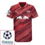 RB Leipzig Fan Jersey Away 2024/25 Patches UCL UEFA Foundation (Official Printing)