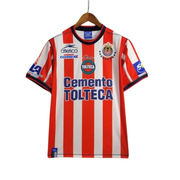 Chivas de Guadalajara Retro Home Fan Jersey 2002/03 - Imagem 1
