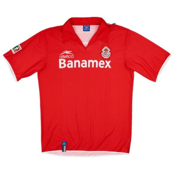Deportivo Toluca Retro Home Fan Jersey 2003/04 - Imagem 1