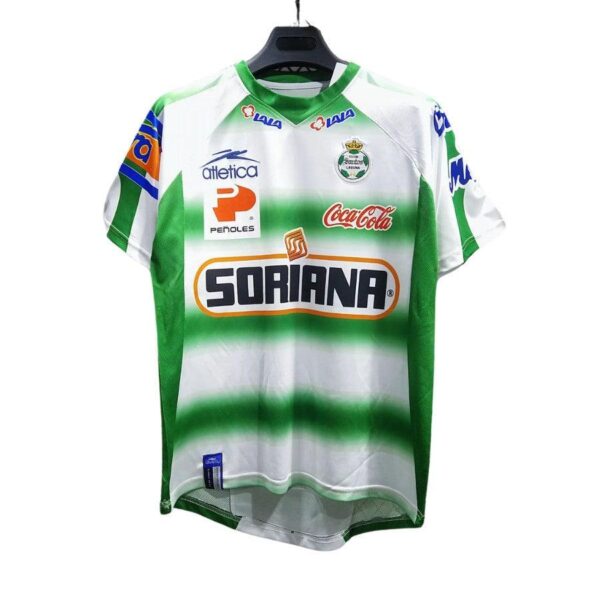 Santos Laguna Retro Home Fan Jersey 2007/08 - Imagem 1