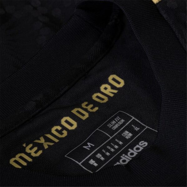 Mexico Raúl Jiménez 2025 Special Edition Long Sleeve Authentic Player Third Jersey by adidas - Imagem 5
