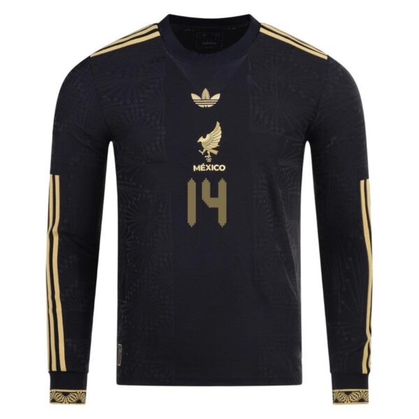 Mexico 2025 Special Edition Long Sleeve Authentic Player Third Jersey by adidas - Imagem 9