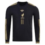 Mexico Santiago Giménez 2025 Special Edition Long Sleeve Authentic Player Third Jersey by adidas - Imagem 3