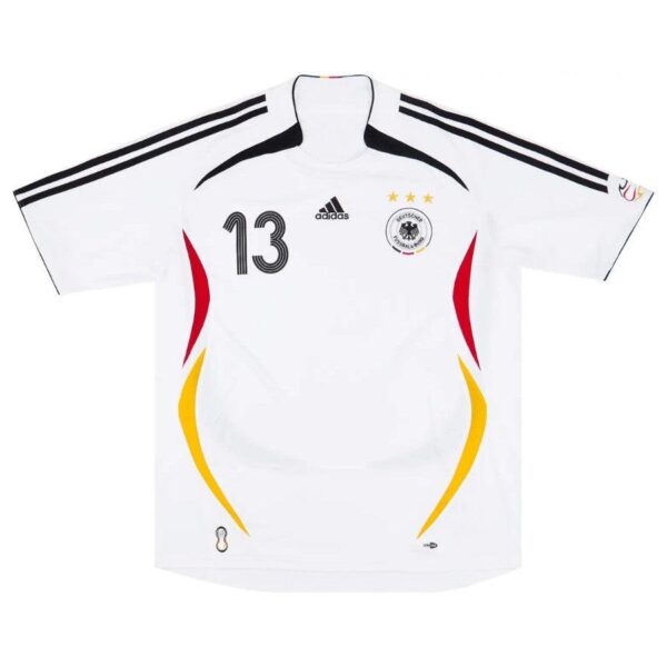 Germany Ballack 13 Retro Home 2006 Fan Jersey - Imagem 2