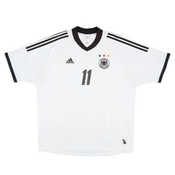 Germany Klose Retro Home 2002/03 Fan Jersey - Imagem 2