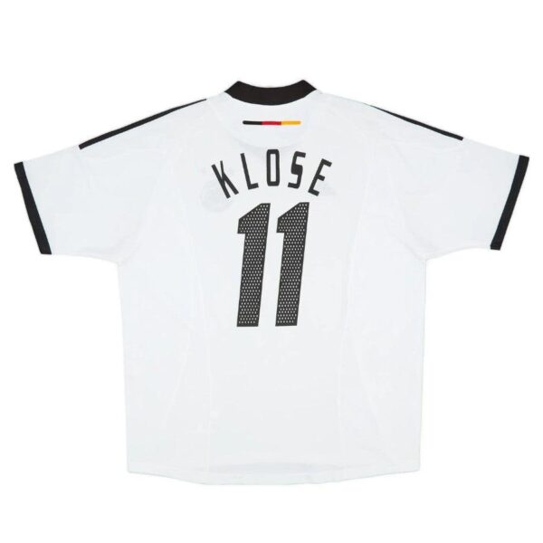 Germany Klose Retro Home 2002/03 Fan Jersey - Imagem 1