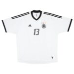 Germany Ballack Retro Home 2002/03 Fan Jersey - Imagem 2