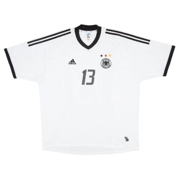 Germany Ballack Retro Home 2002/03 Fan Jersey - Imagem 2