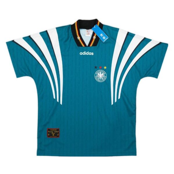 Germany Retro Away 1996/97 Fan Jersey - Imagem 1