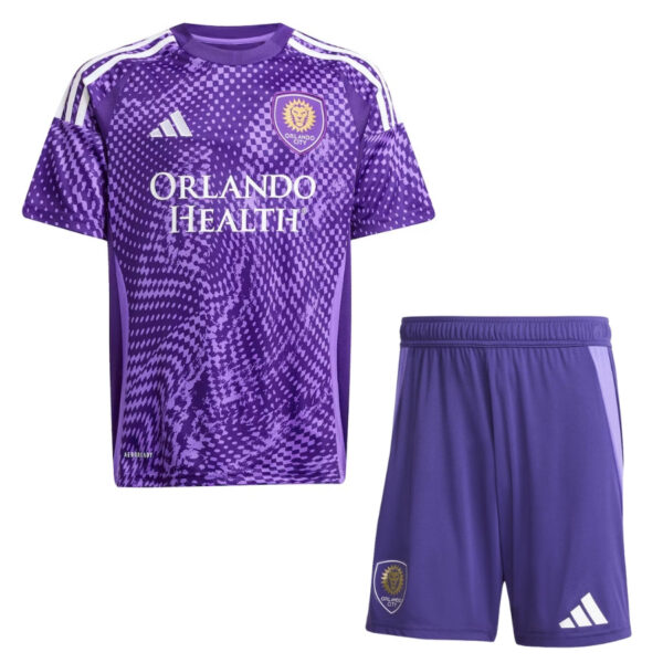 Kids Kit Orlando City Home 2025/26 - Imagem 1