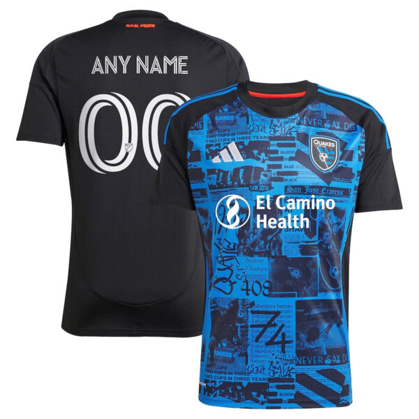 San Jose Earthquakes Home Fan Jersey 2025/26 - Imagem 1