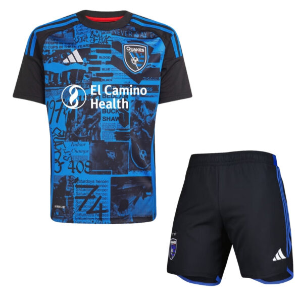 Kids Kit San Jose Earthquakes Home 2025/26 - Imagem 1