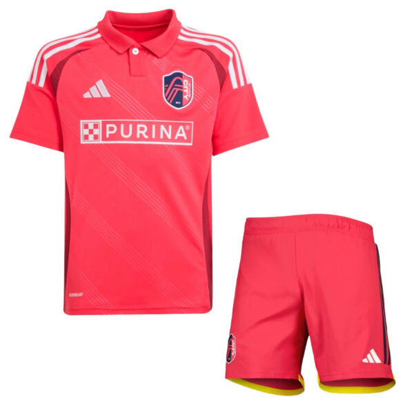 Kids Kit St. Louis City Home 2025/26 - Imagem 1