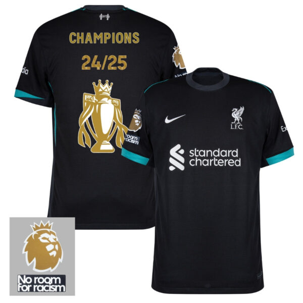 Liverpool Premier League Winners Trophy Edition Away Fan Jersey 2024/25 - Imagem 1