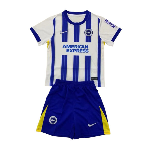 Kids Kit Brighton Home 2024/25 - Imagem 1