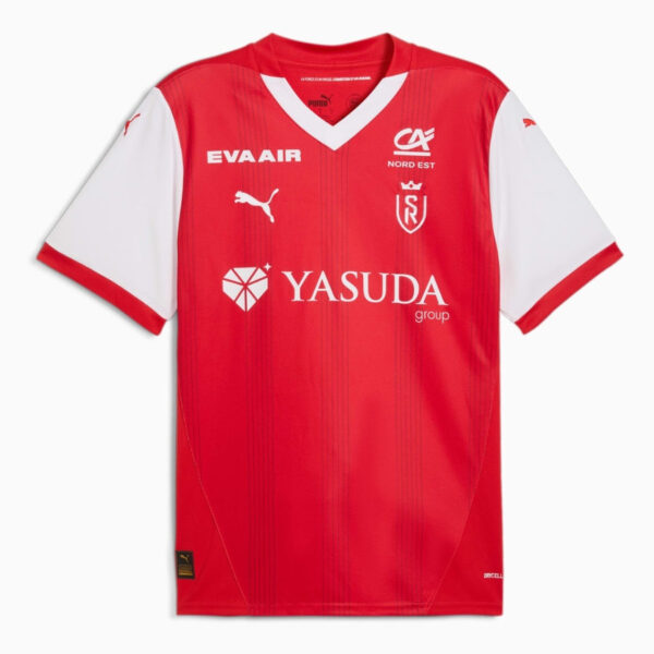 Stade de Reims Home Fan Jersey 2024/25 - Imagem 1