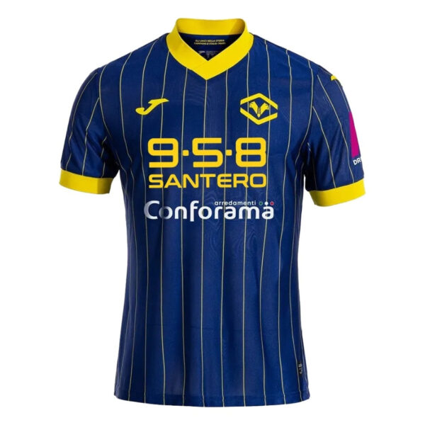 Hellas Verona Home Fan Jersey 2024/25 - Imagem 1