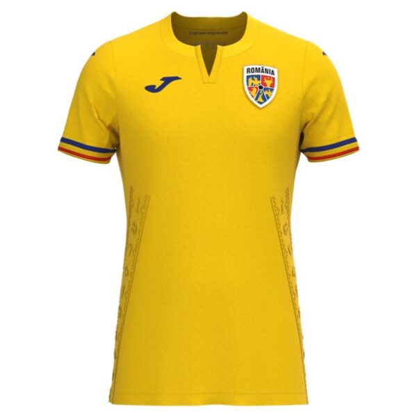 Romania Home Fan Jersey 2024/25 - Imagem 1