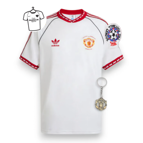 Manchester United x Bring Back Retro 1991 Fan Jersey Champions League Patch - Imagem 1