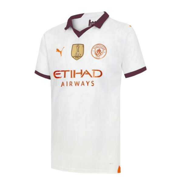 Manchester City Away  Jersey 2023/24 Patch World Cup - Imagem 1