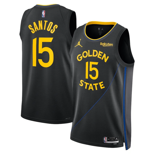 Gui Santos 15 Golden State Warriors Jordan Statement Edition 24/25 NBA Jersey - Imagem 1