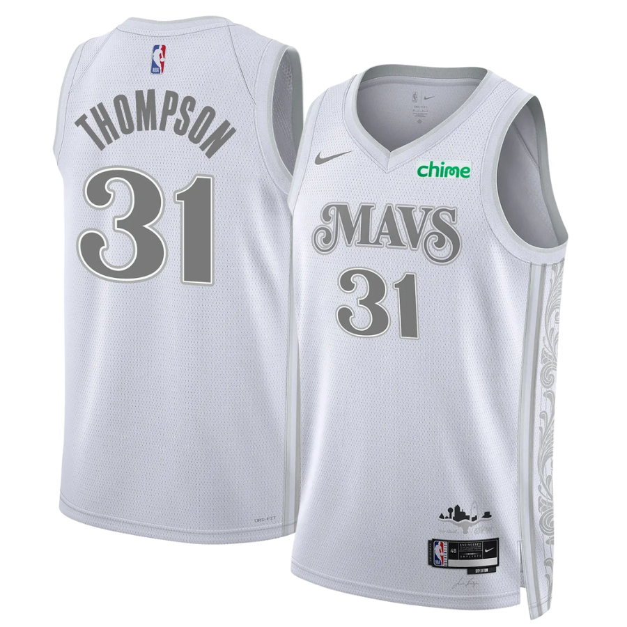 BRINDE_39_8bf09134-5cb9-4069-9d03-c1d14e9686bc Klay Thompson 31 Dallas Mavericks City Edition 24/25 NBA Jersey - Imagem 1