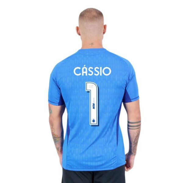 Cruzeiro GK1 Jersey 2023/24 Customize CÁSSIO N° 1 - Imagem 1