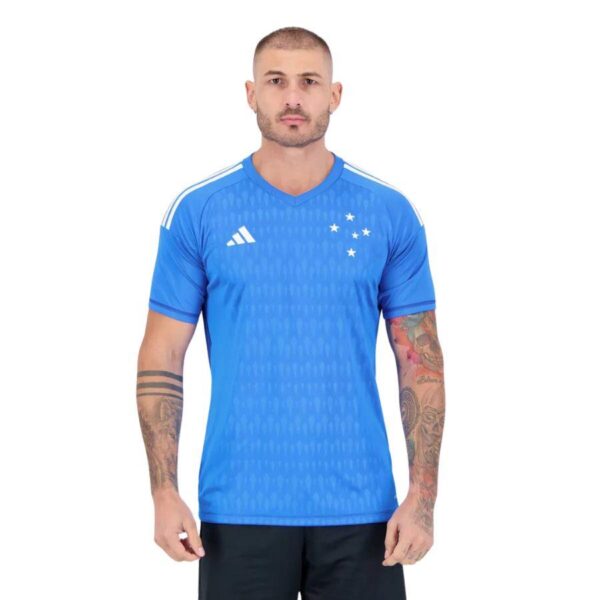 Cruzeiro GK1 Jersey 2023/24 Customize CÁSSIO N° 1 - Imagem 2