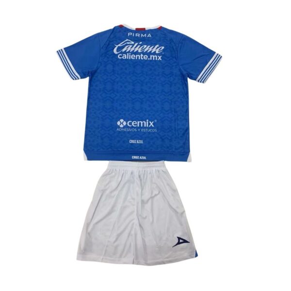 Kids KIT Cruz Azul Home Fan Jersey 2024/25 - Imagem 2
