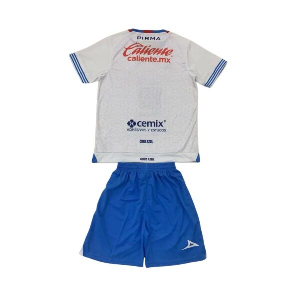 Kids KIT Cruz Azul Away Fan Jersey 2024/25 - Imagem 2
