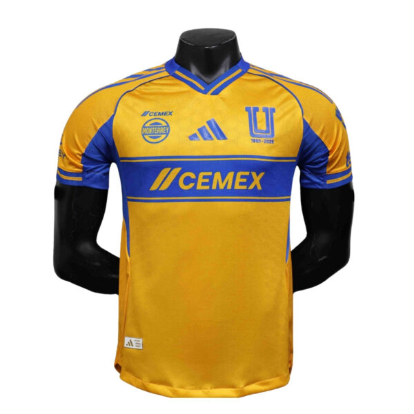 Tigres UANL Home Authentic Player 2025/26 - Imagem 1