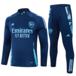 Kit Arsenal Short Zipper Training Blue