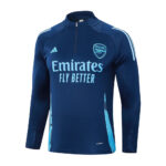 Kit Arsenal Short Zipper Training Blue - Imagem 3
