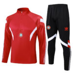 Kit Bayern Munich Short Zipper Training Red 2024/25
