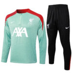 Kit Liverpool Short Zipper Training Green  2024/25