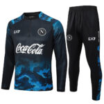 Kit Napoli Short Zipper Training Black 2024/25