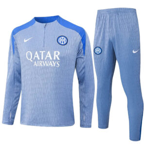 Kit Inter Milan Short Zipper Training Blue  2024/25