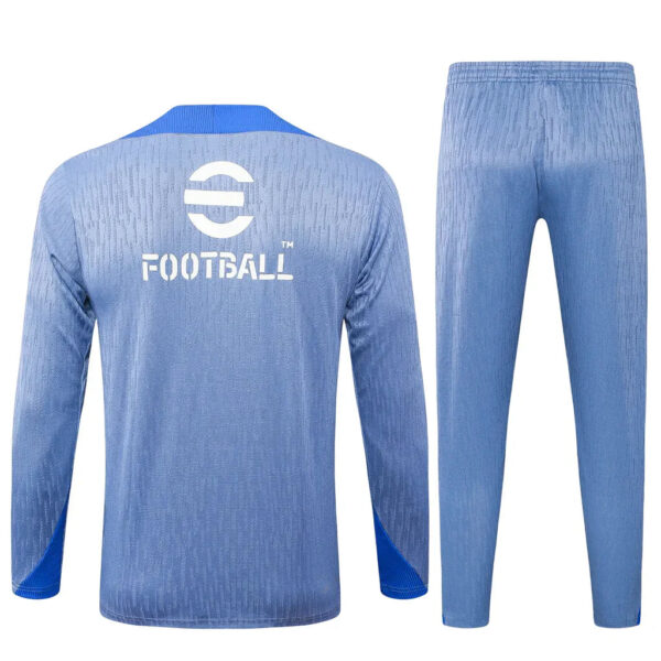 Kit Inter Milan Short Zipper Training Blue  2024/25 - Imagem 2